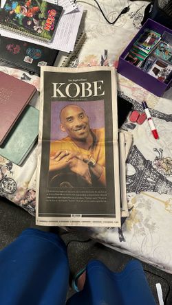 Kobe Bryant Collectors Newspaper