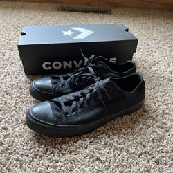 New Black Converse, Size 10