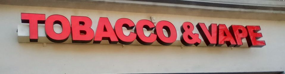 ILLUMINATED CHANNEL LETTERS ON RACEWAY UL LISTED