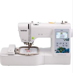 Brother PE535 Embroidery Machine, 80 Built-in Designs, 4" x 4" Hoop Area, Large 3.2" LCD Touchscreen, USB Port, 9 Font Styles