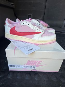 Air Jordan 1 retro low OG sp Travis Scott tropical pink sz 9.5