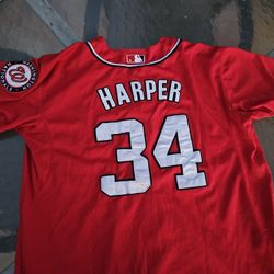 Washington Nationals  Jersey #34