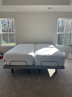 🛻 🛌💨Adjustable Base Bed Frames FACTORY CLEARANCE MUST GO (All Sizes) & Compatible Mattress - Cali King - King - Queen - Full - Twin XL