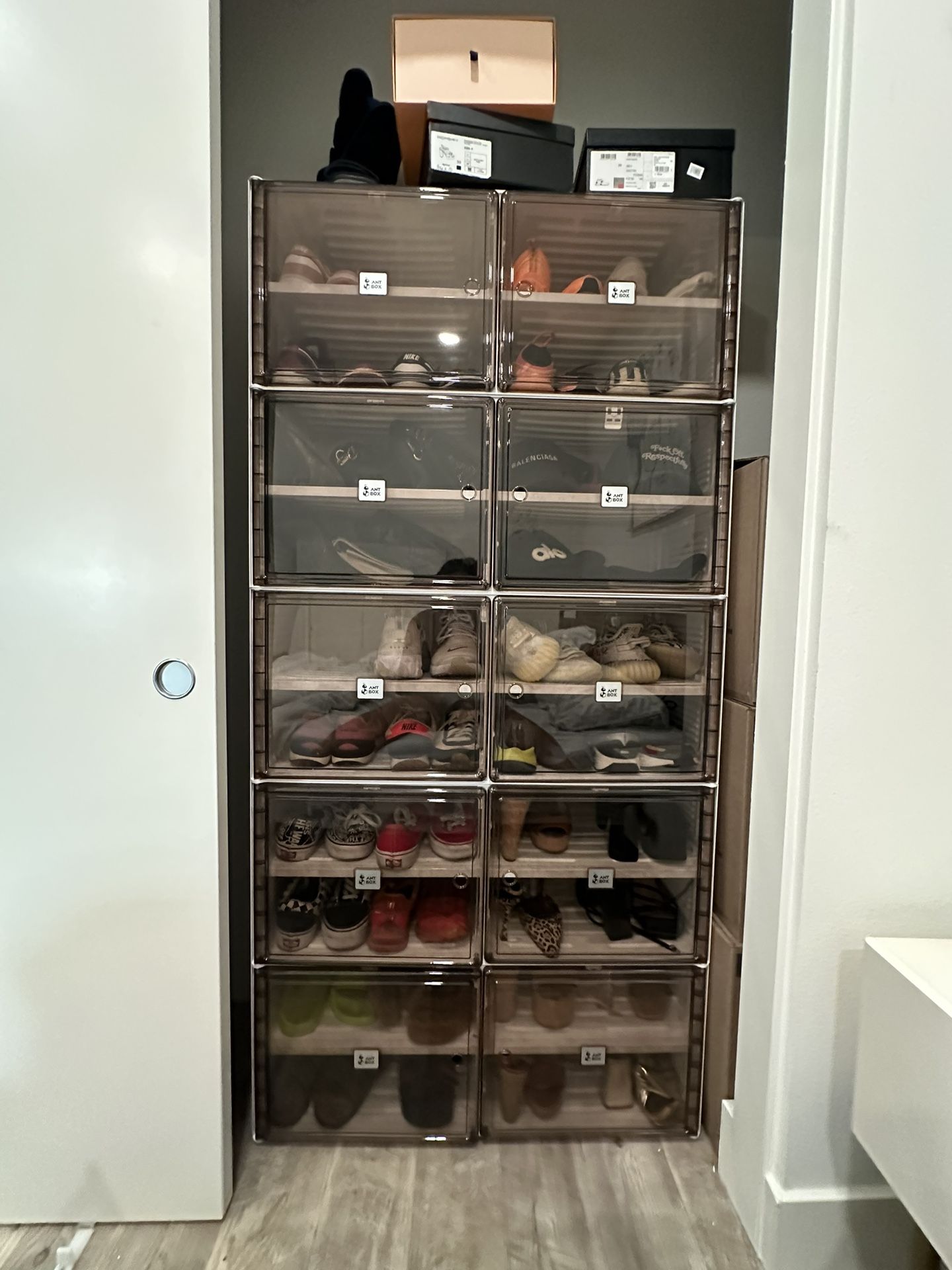 Shoe And Accessory Storage