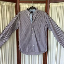 NWT Tommy Hilfiger Boys Striped Shirt Size Large