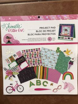 New 12x12 Shimelle Glitter girl