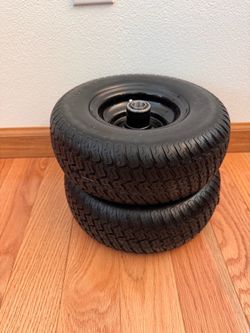2-Pack 11x4.00-5 Pneumatic Tires Wheels w/ Bearings & Hardware NEW