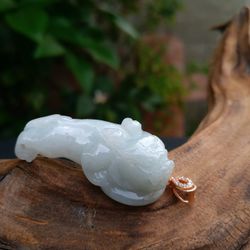 Authentic natural jade pendant