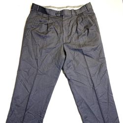 Vitali Angelico Mens Dress Pants Size 36x32 Charcoal Grey