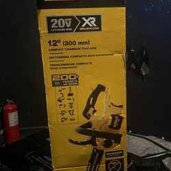 Dewalt 12in Compact Chainsaw