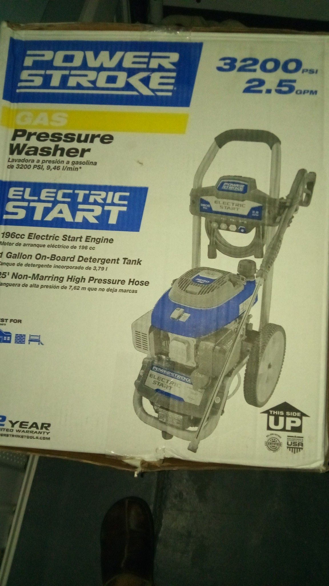 Power Stroke Pressure Washer brand new in box 3200 psi
