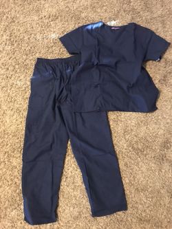 Navy scrubs