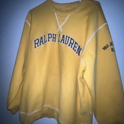 Large Ralph Lauren Polo Sweatshirt 