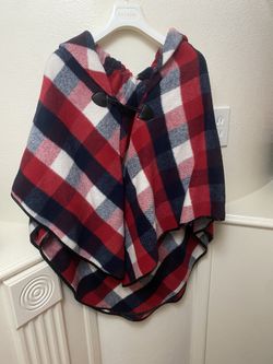 Flannel Pancho 