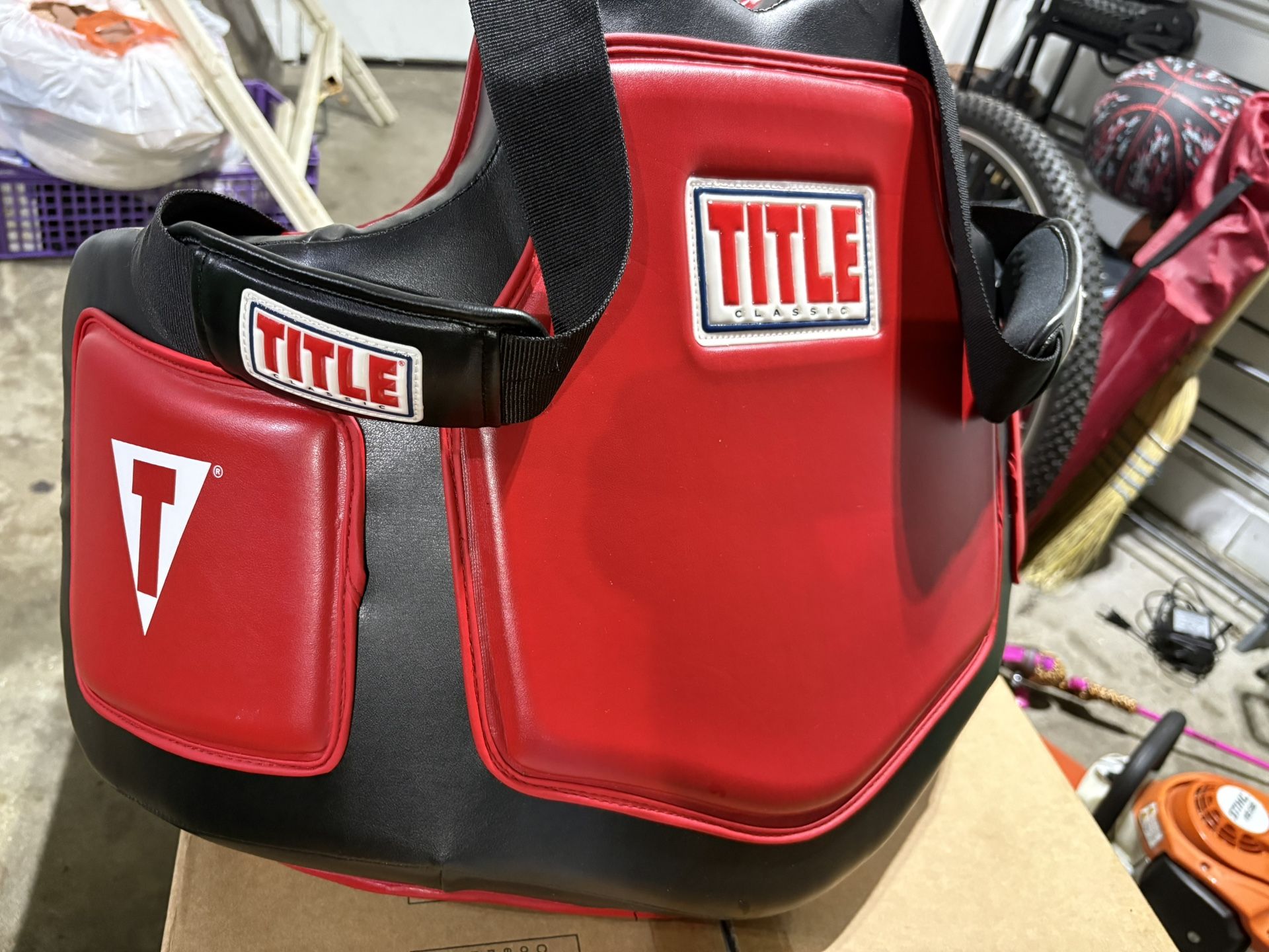 Title Boxing Classic Command Body Protector – Red/Black