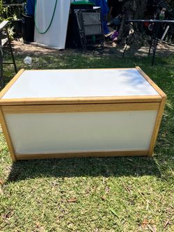 Wooden chest box 30x18x15