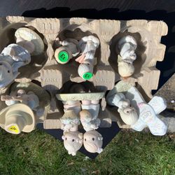 Precious Moments glass figurines