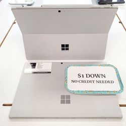 Microsoft Surface Pro 6 12.3" - 90 DAY WARRANTY - $1 DOWN - NO CREDIT NEEDED 