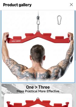 Most Grip lat pull down attachment