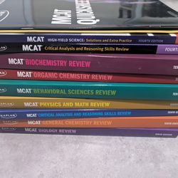 Kaplan 10th Edition MCAT Prep Materials