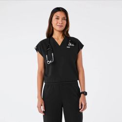 Figs Scrub top 