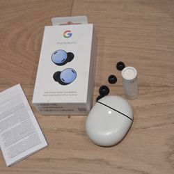 Pixel Buds Pro (Late 2023 Blue) - With Unused Tips And Box