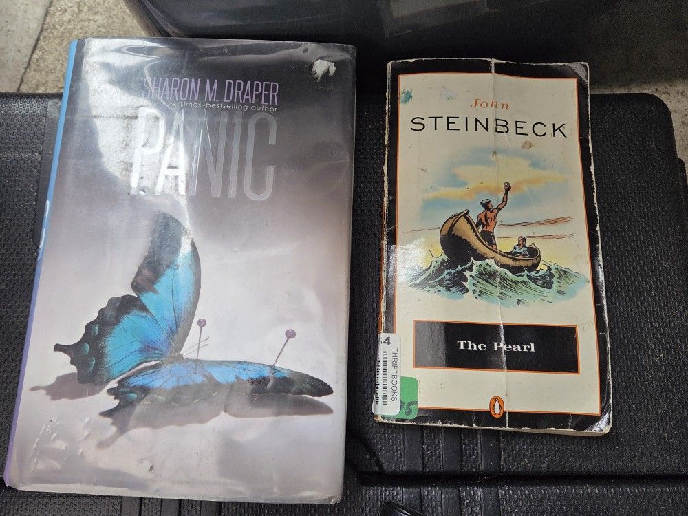 Books Panic & The Pearl