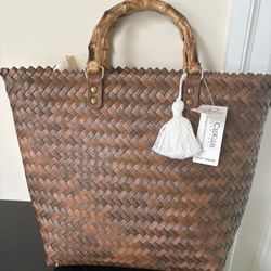 Woven New Tote/Purse