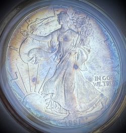 1991 PCGS/MS68 American Silver Eagle 