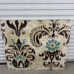 Large Damask Canvas Wall Art 40x45