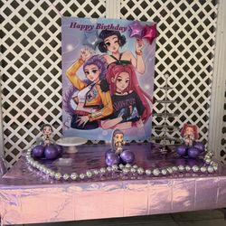 K Pop Demon Hunter Backdrop