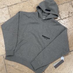 Dark Oatmeal Essentials Hoodie