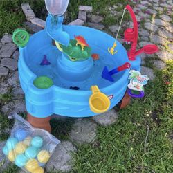Kids Little Tikes Water 💦 Table Fishing 🎣 