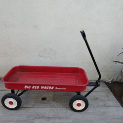Kids Big Red Wagon By Roadmaster