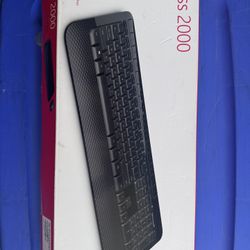 Microsoft Wireless Desktop 2000, Black - Wireless Keyboard