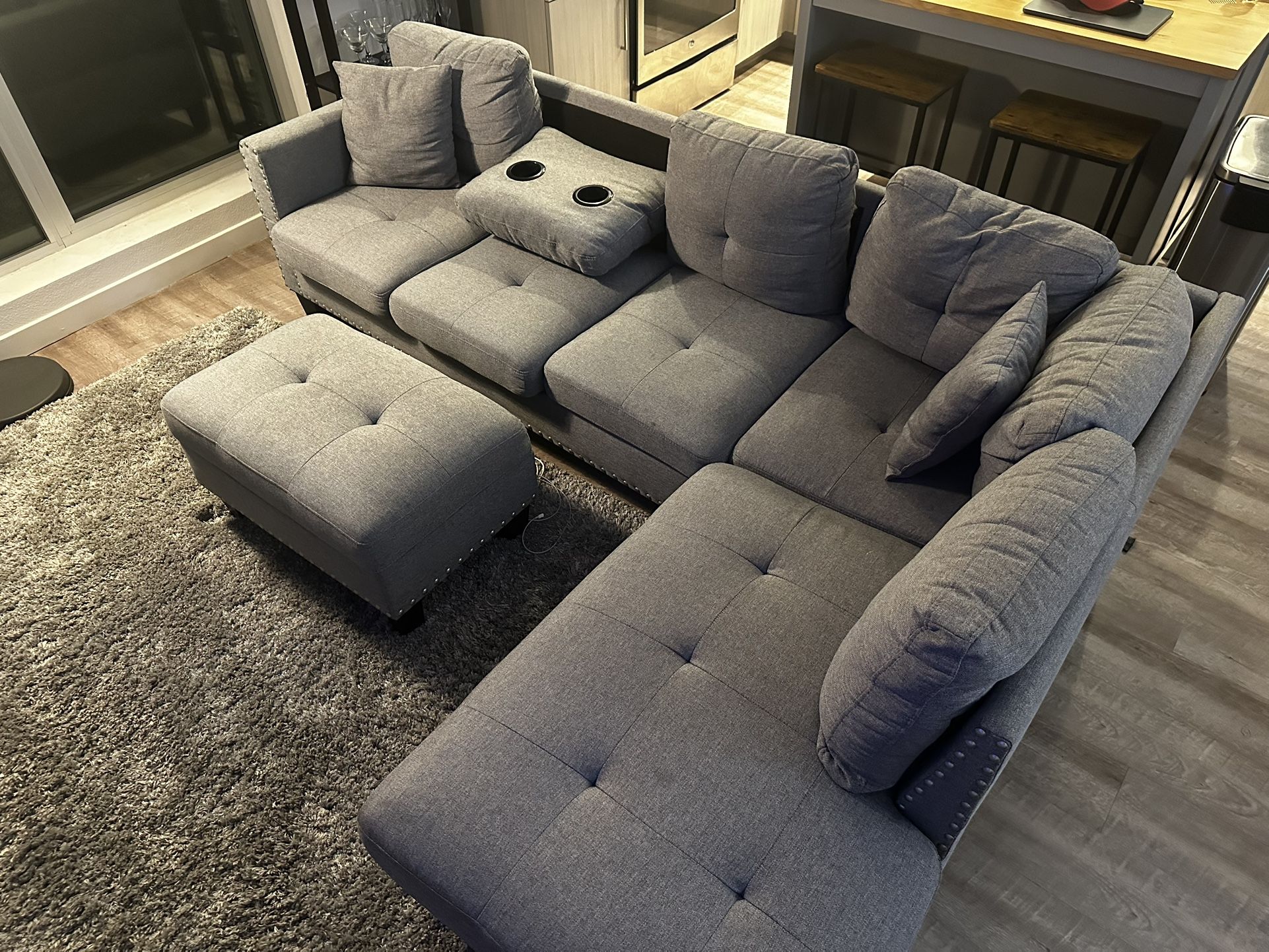 Grey Sofa