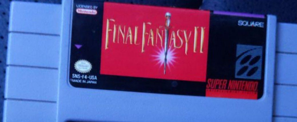 Final Fantasy II - SNES (Super Nintendo)