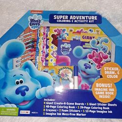 Blue Glues Large Coloring And Activities Set New