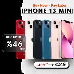  📱 iPhone 13 Mini 5.4” – ¡Solo $249! Ahorra Hasta un 46% 🔥