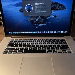 2013 MacBook Pro 15 Inch Retina 