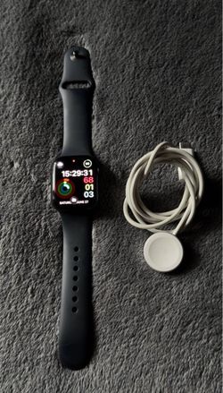 Apple Watch Series 7 (GPS) 41mm Aluminum Black - Full Set