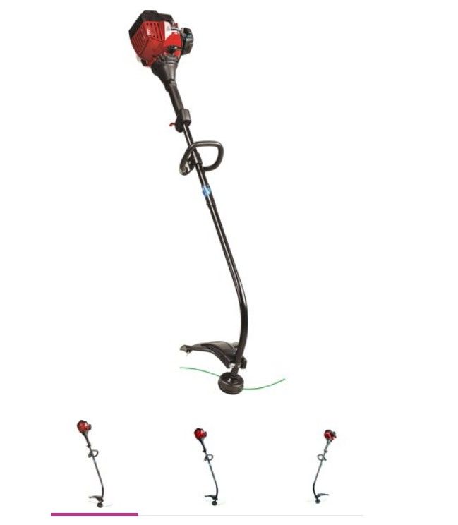 Hyper Tough 16" Curved Shaft Gas Trimmer Dual-Line Head! Weed Eater
