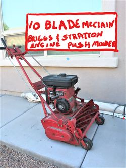 McClain 1 0 blade tiff lawn mower