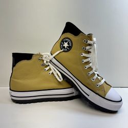 New!! Converse Chuck Taylor All Star City Trek Waterproof Leather Boot A04482C Man’s 8 Wm’s 10