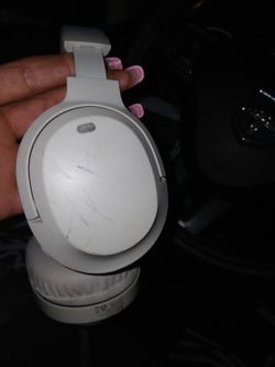 White Over-Ear Wireless Headphones