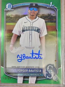 2025 Bowman Chrome 1st Yorger Bautista