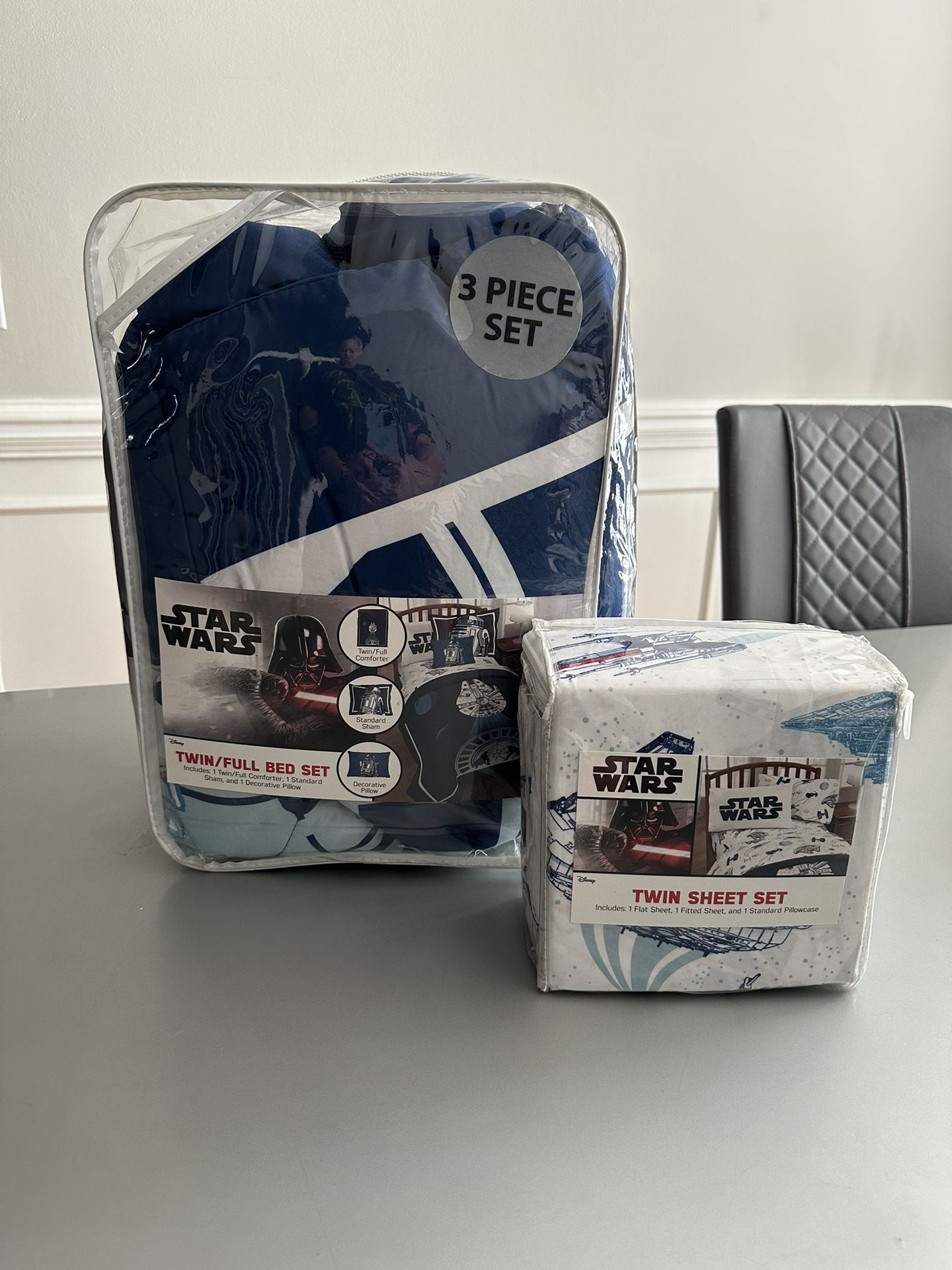 STAR WARS - Twin/Full Bed Set & Sheet Set
