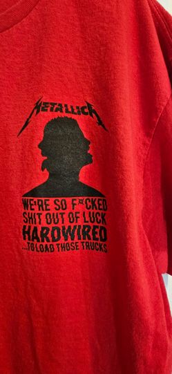 Metallica local crew t shirt