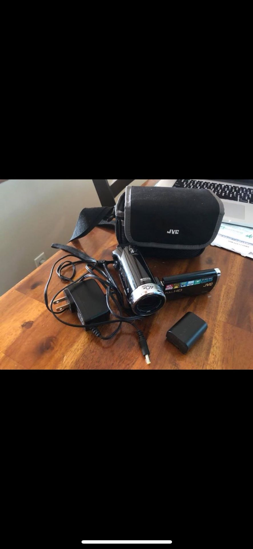 JVC Everio Camcorder with Accessories