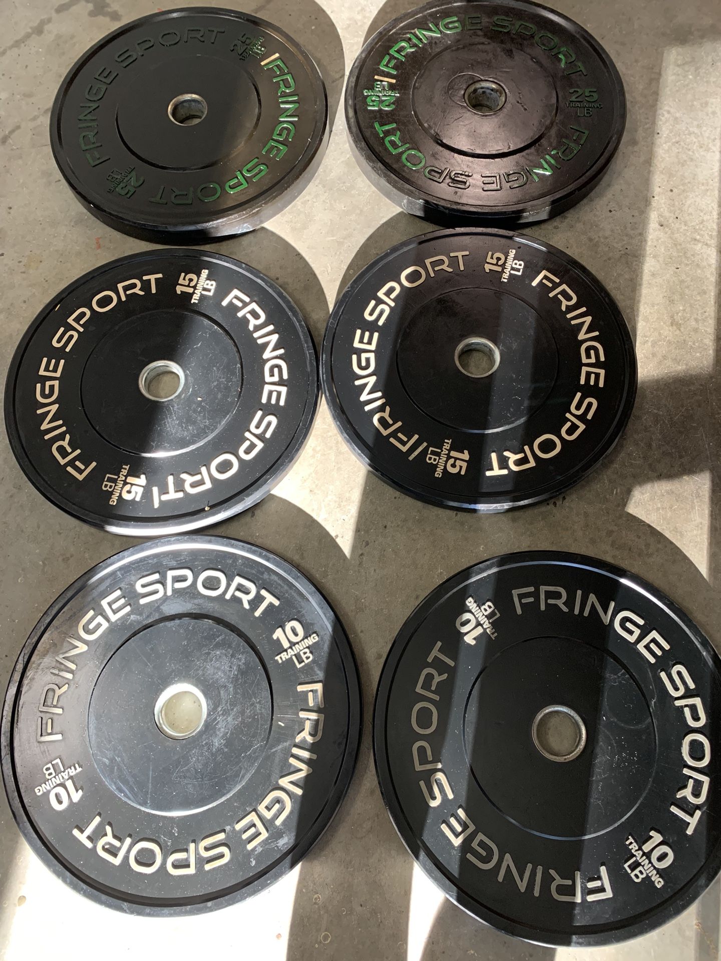 Fringe Sport Rogue Black Training Lb Plates Rogue Training (Ares